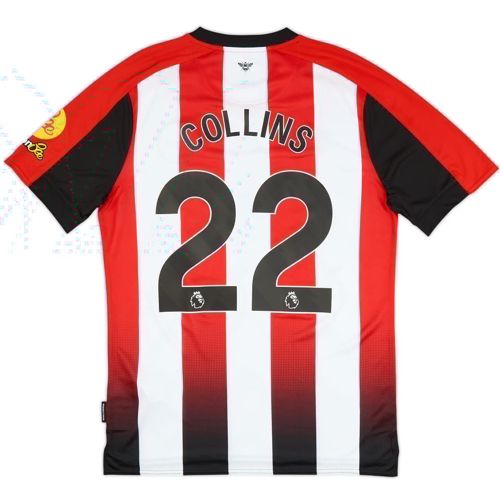 2023-25 Brentford Home Shirt Collins #22