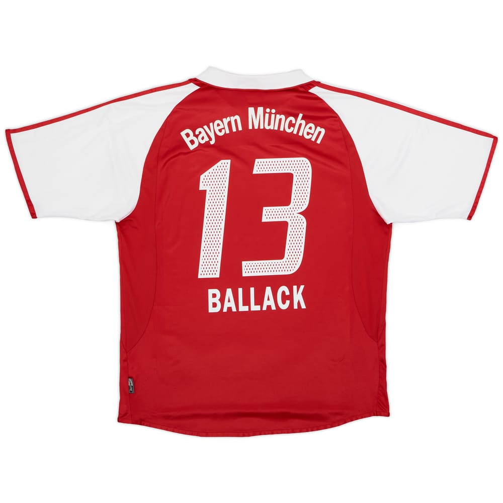 2004-05 Bayern Munich Home Shirt Ballack #13 - 7/10 - (XL)