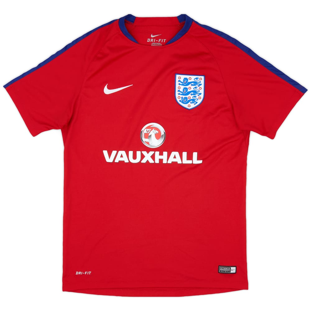 2016-17 England Nike Training Shirt - 8/10 - (M)
