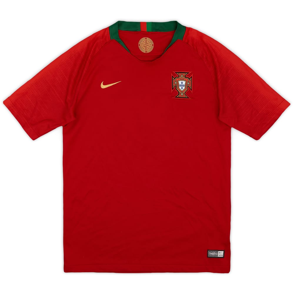2018-19 Portugal Home Shirt - 7/10 - (XL.Boys)