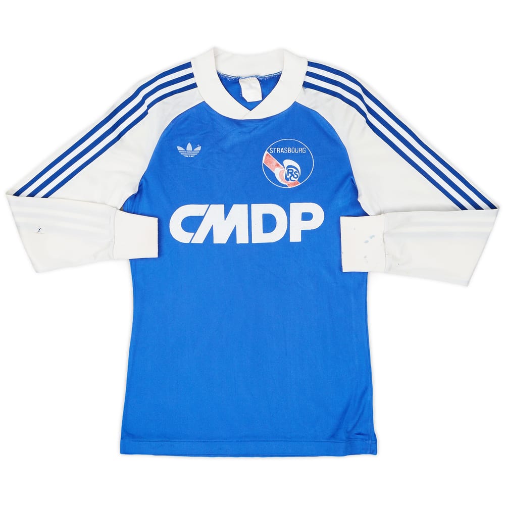 1978-79 Strasbourg Home L/S Shirt - 5/10 - (XS)