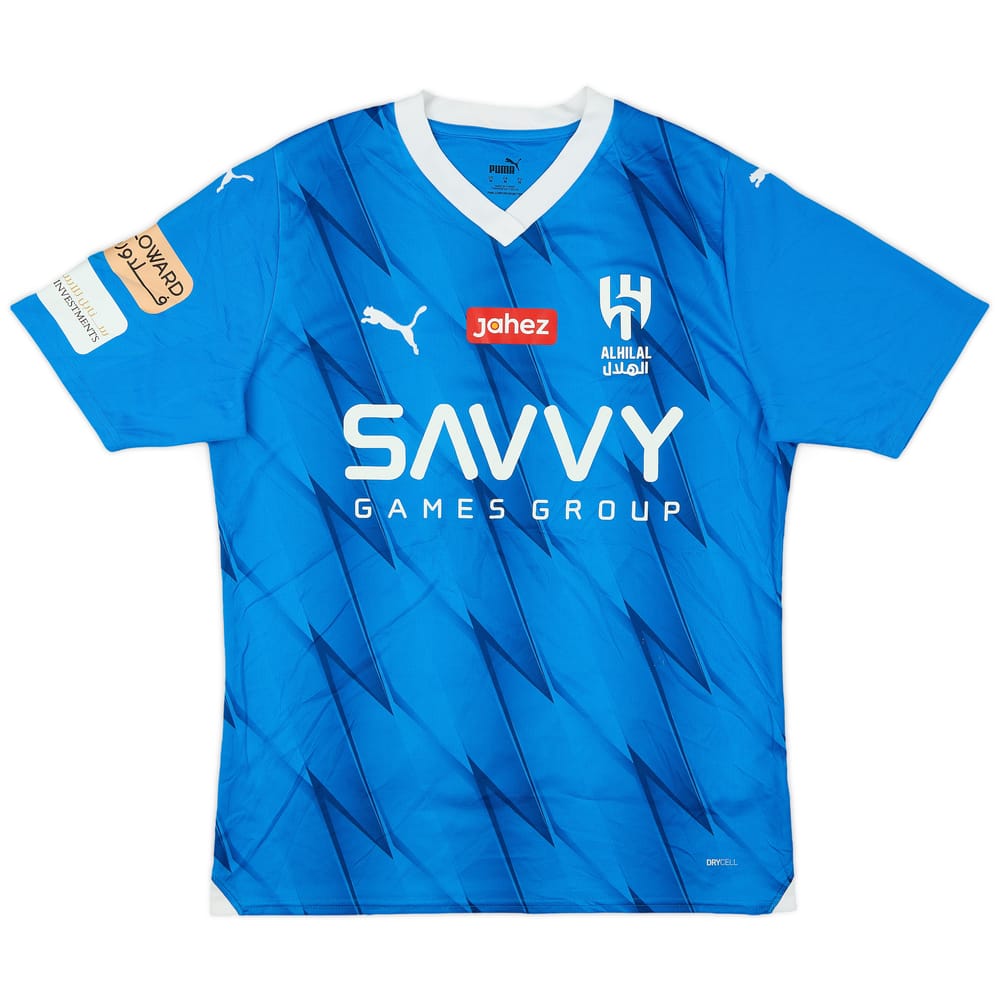 2023-24 Al-Hilal Home Shirt - 8/10 - (M)