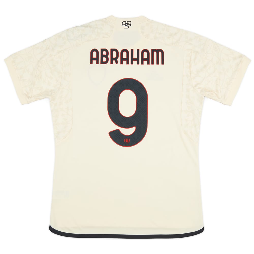 2023-24 Roma Away Shirt Abraham #9