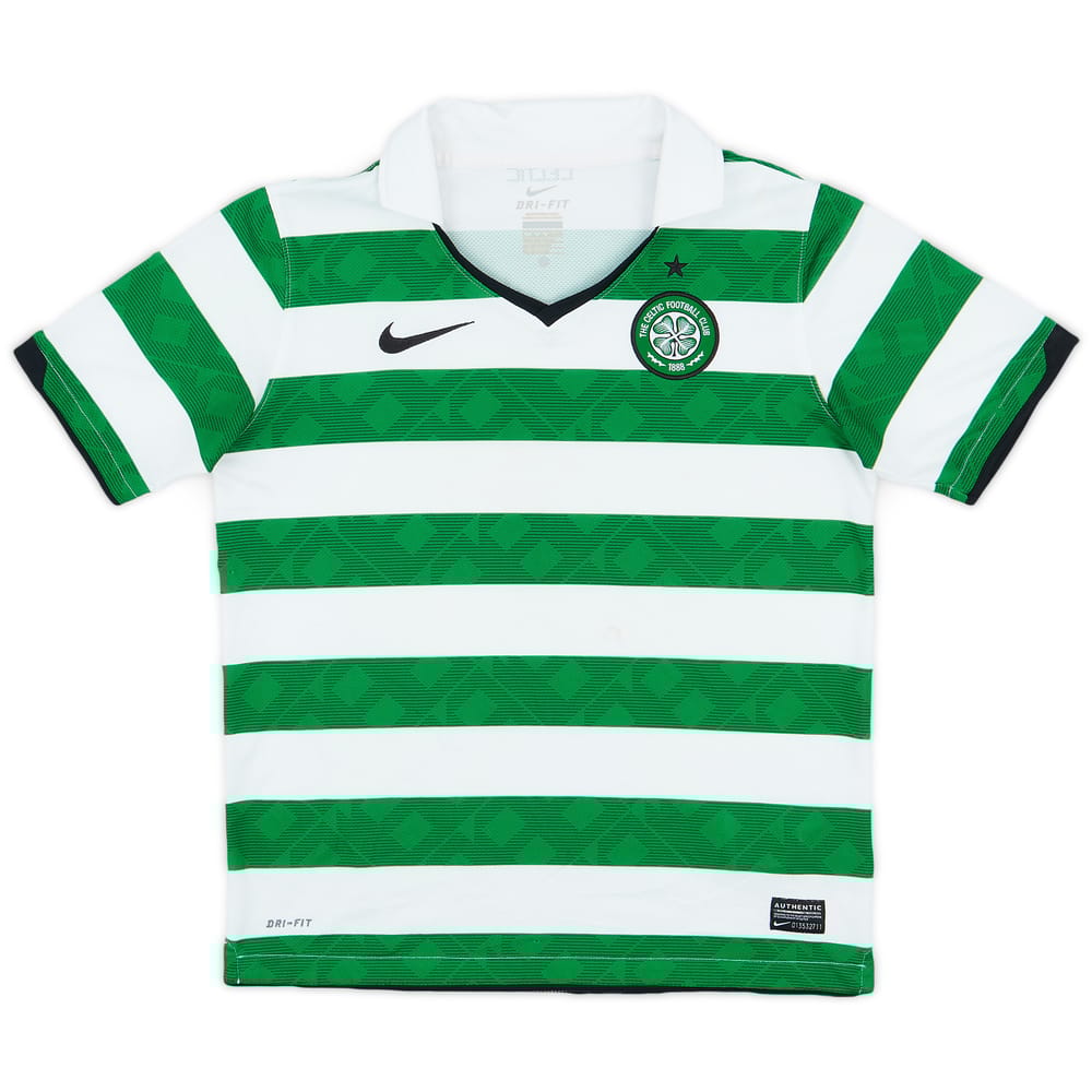 2010-12 Celtic Home Shirt - 7/10 - (L.Boys)