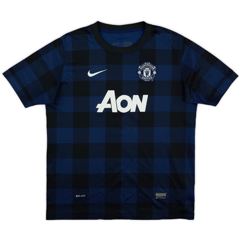 2013-14 Manchester United Away Shirt - 8/10 - (XL.Boys)
