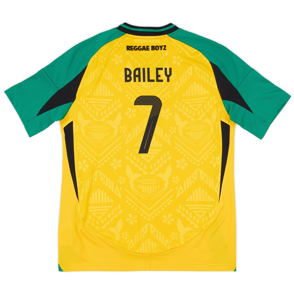 2024-25 Jamaica Home Shirt Bailey #7 (KIDS)