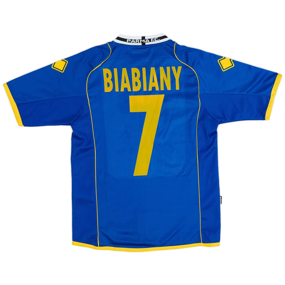 2007-08 Parma Away Shirt Biabiany #7 - 6/10 - (XS)