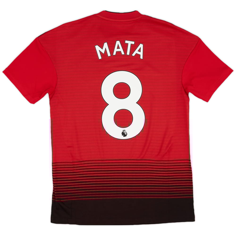 2018-19 Manchester United Home Shirt Mata #8 (S)