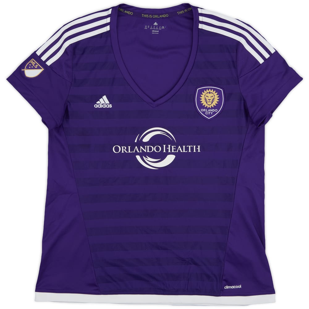 2016 Orlando City Home Shirt - 9/10 - (Women's XL)