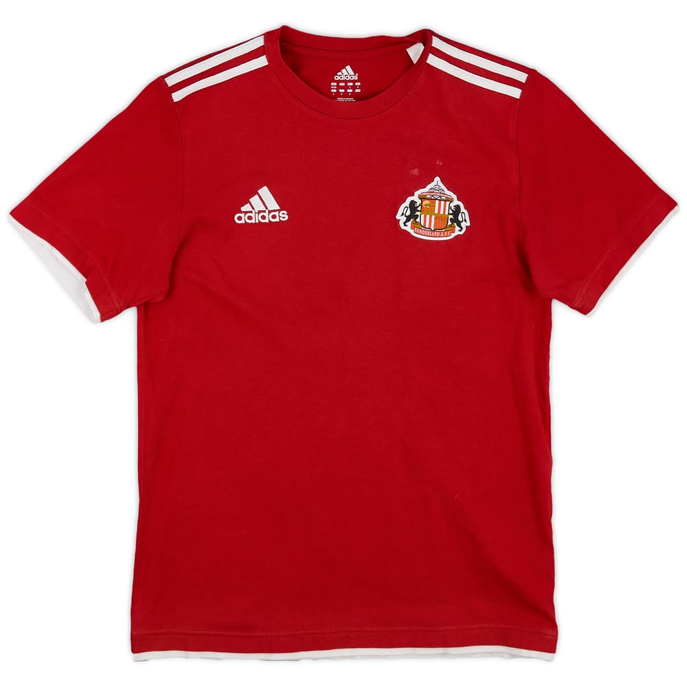 2013-14 Sunderland adidas Cotton Tee - 6/10 - (XS)