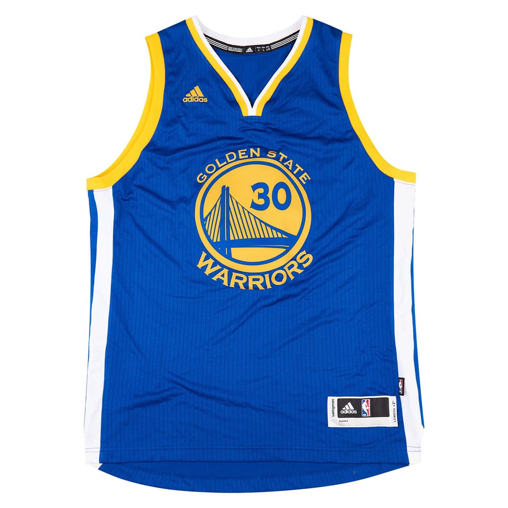 2014-17 Golden State Warriors Curry #30 adidas Swingman Jersey (Away) L
