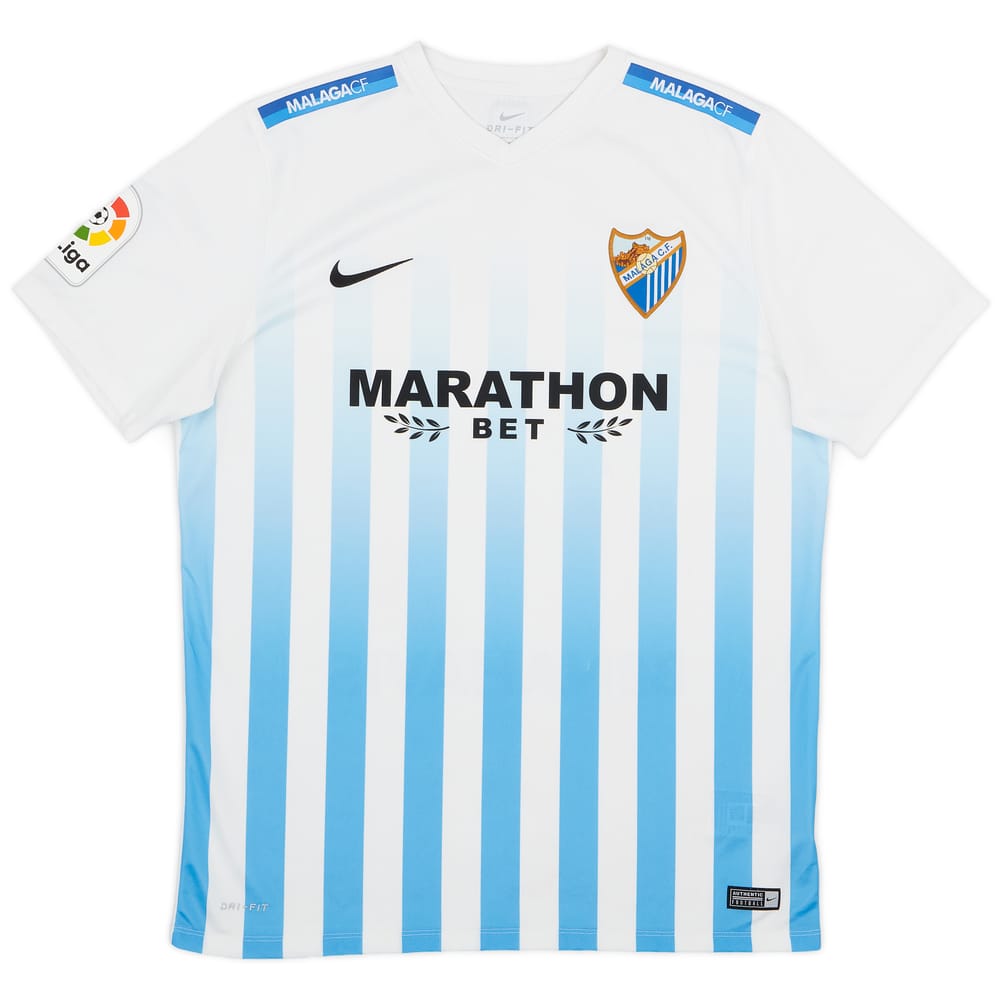 2016-17 Malaga Home Shirt - 7/10 - (XL)