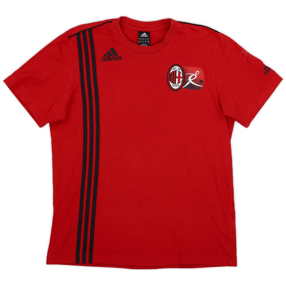 2009-10 AC Milan adidas Youth Camp Tee - 7/10 - (M)
