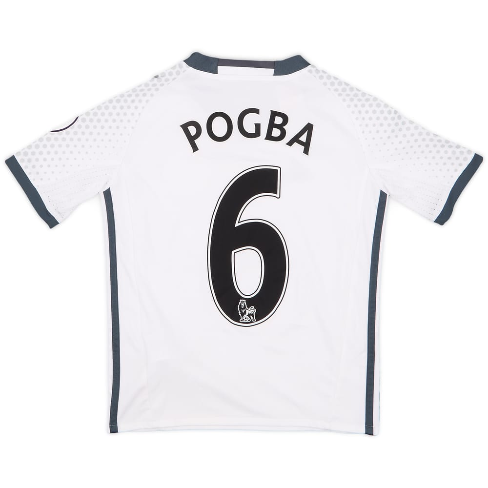 2016-17 Manchester United Third Shirt Pogba #6 - 7/10 - (S.Boys)