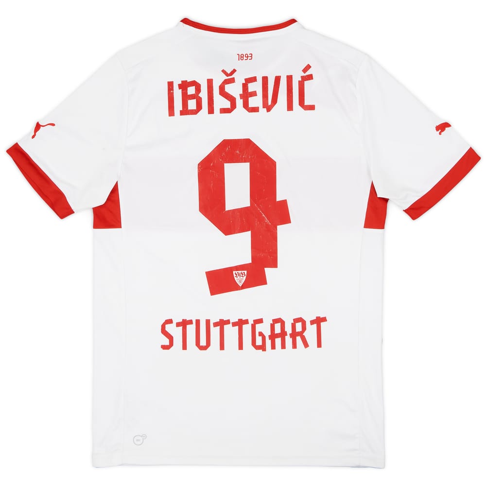 2012-13 Stuttgart Home Shirt Ibisevic #19 - 6/10 - (M)