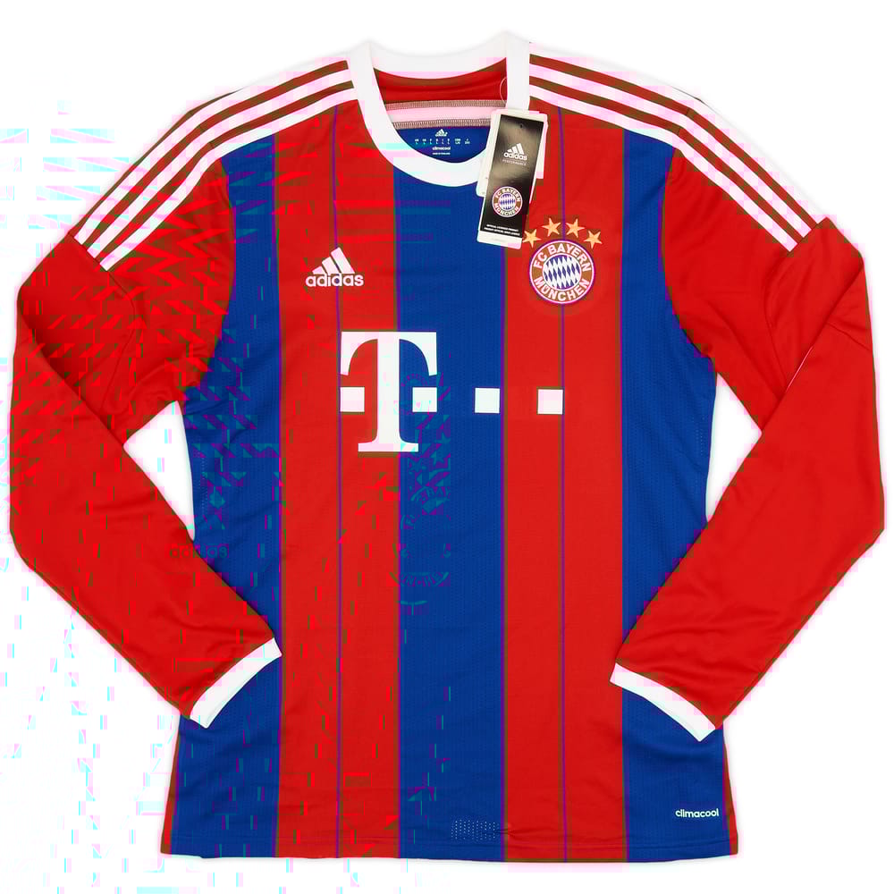 2014-15 Bayern Munich Home L/S Shirt (L)