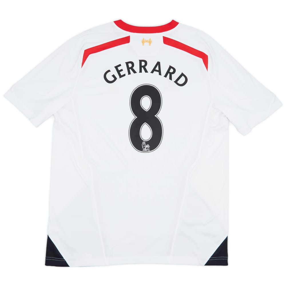 2013-14 Liverpool Away Shirt Gerrard #8 - 5/10 - (XL)