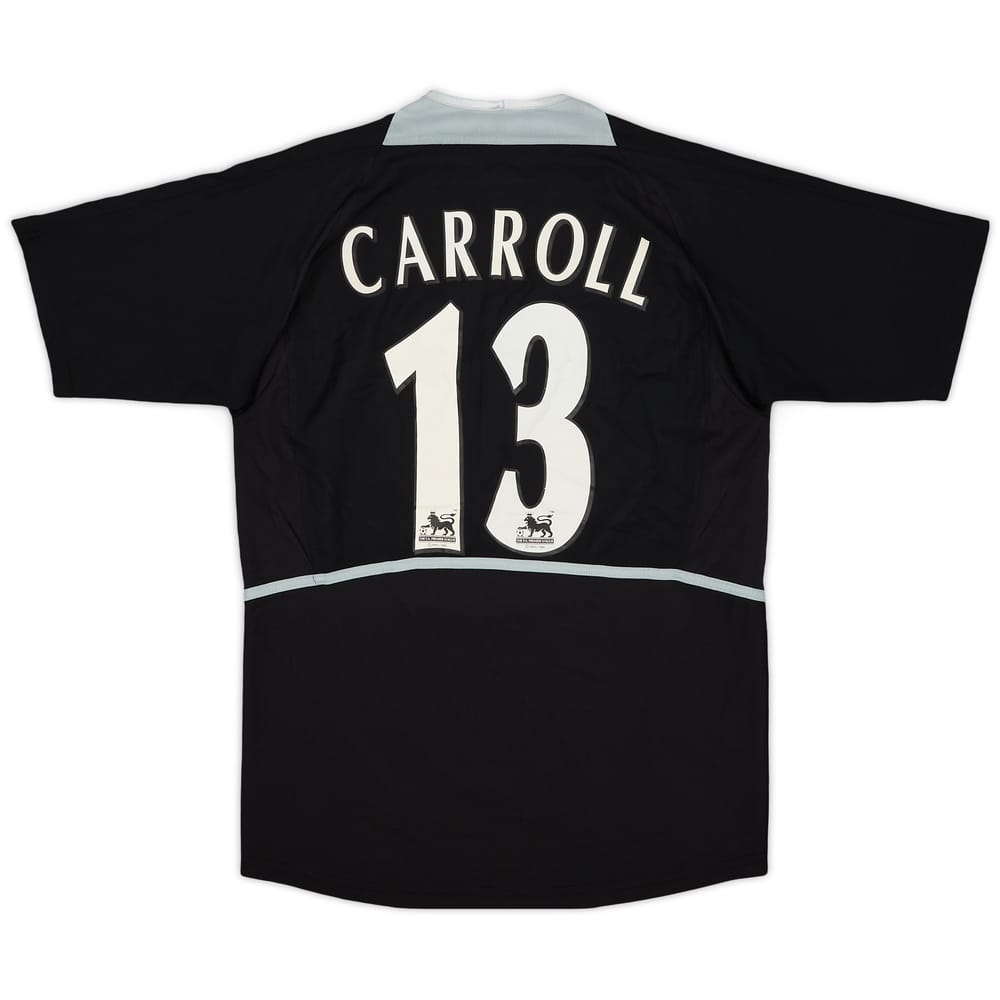 2002-04 Manchester United GK S/S Shirt Carroll #13 - 8/10 - (XL.Boys)