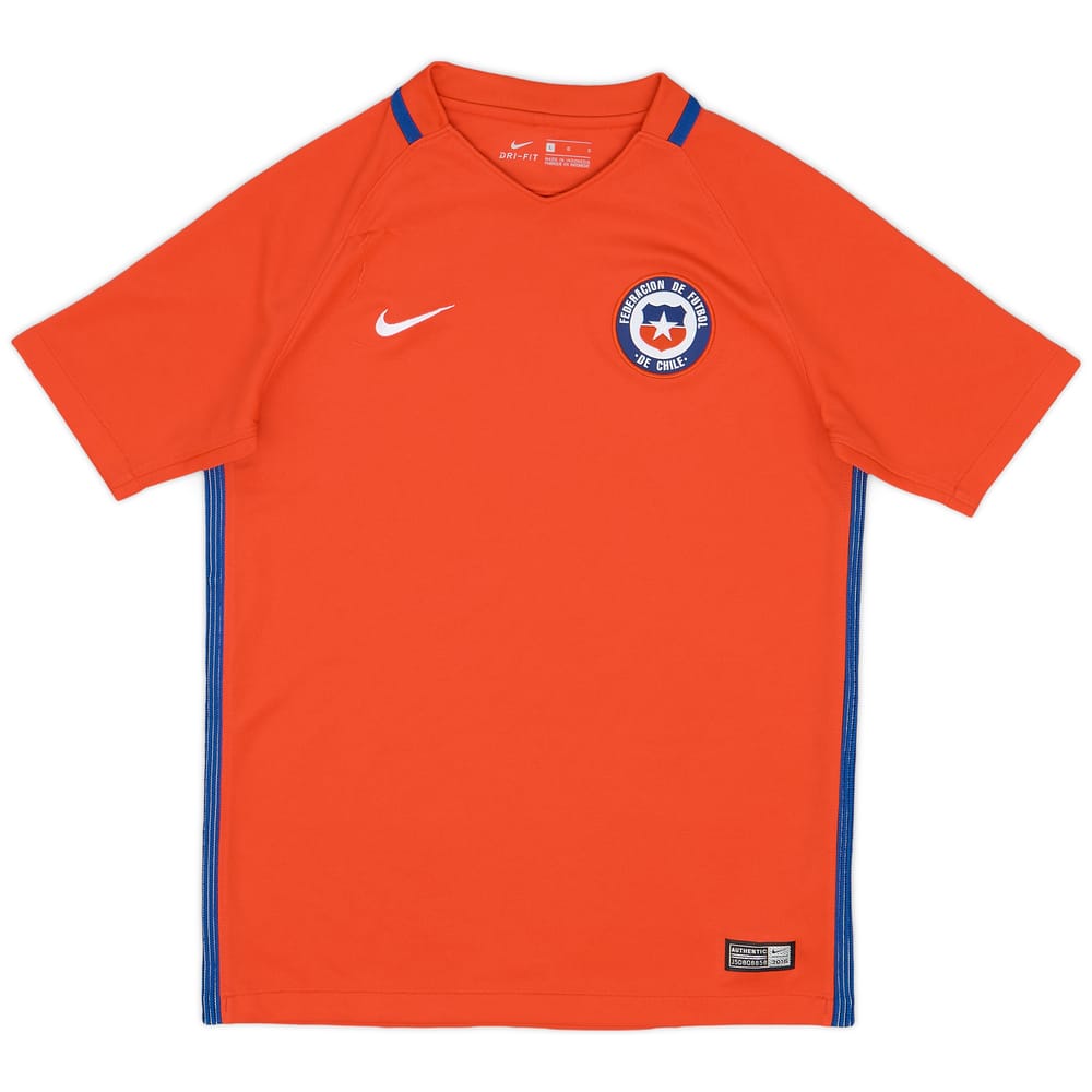 2016-17 Chile Home Shirt - 9/10 - (L. Boys)