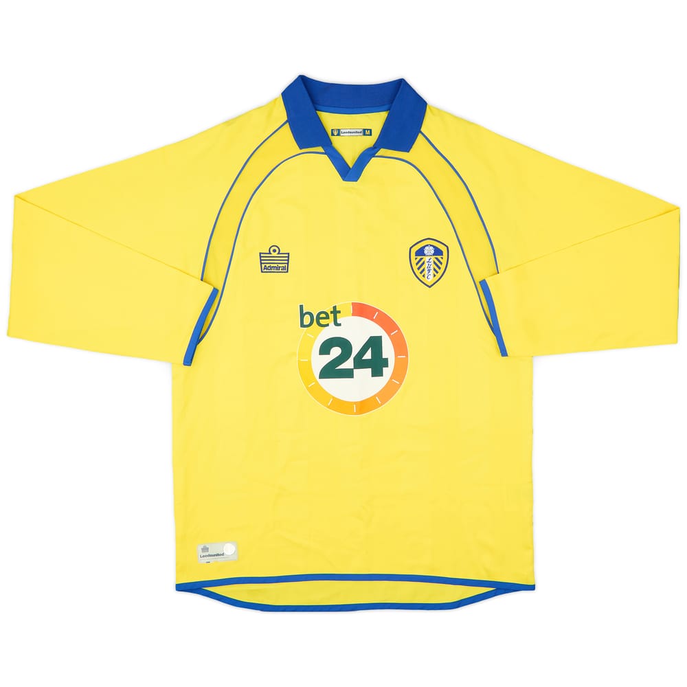 2006-07 Leeds United Away L/S Shirt - 9/10 - (M)