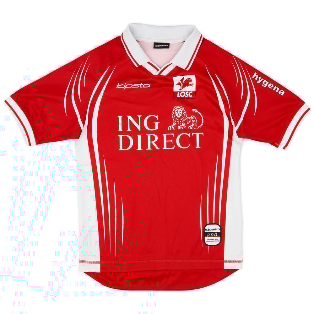 2001-02 Lille Home Shirt - 8/10 - (L.Boys)