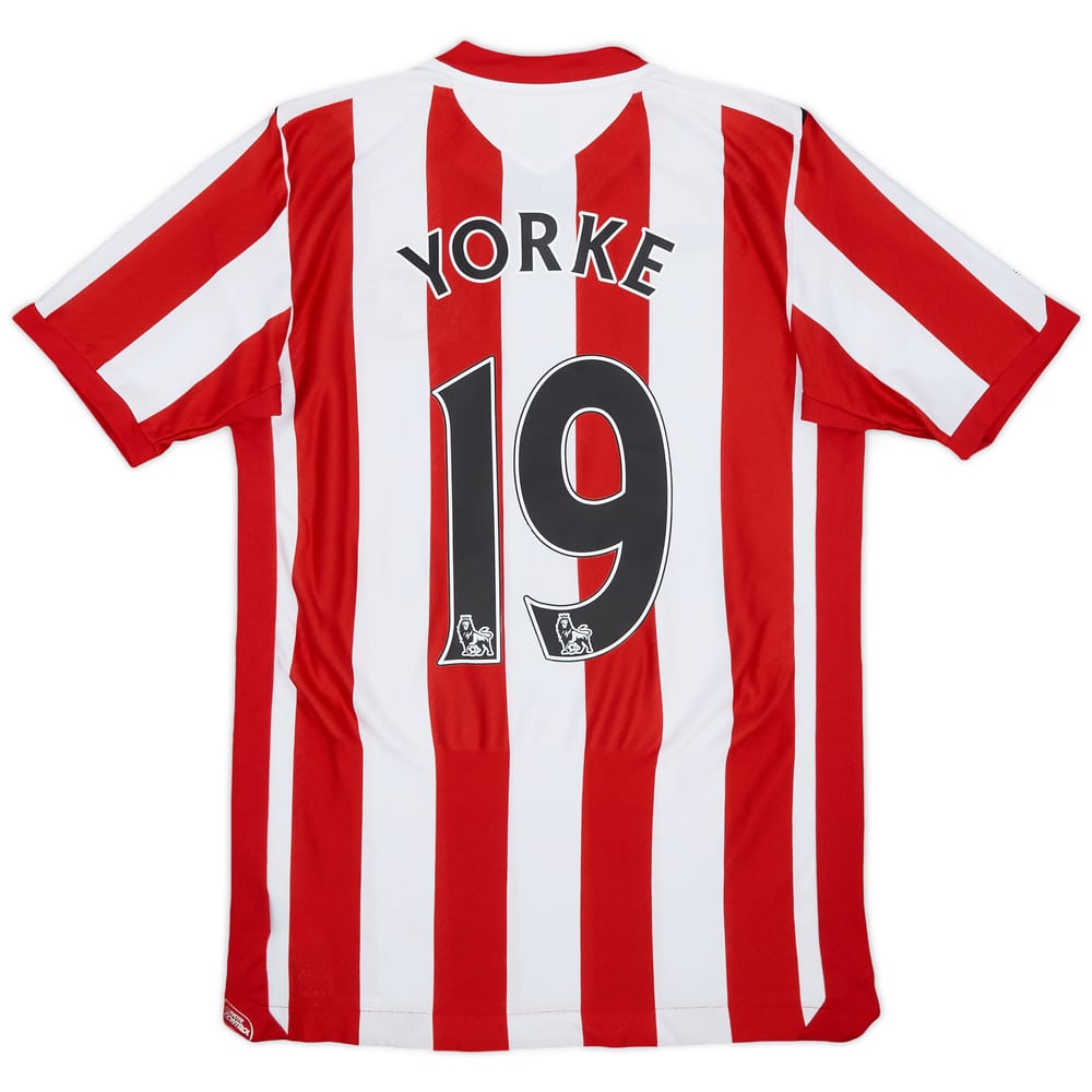 2008-09 Sunderland Home Shirt Yorke #19 - 8/10 - (S)