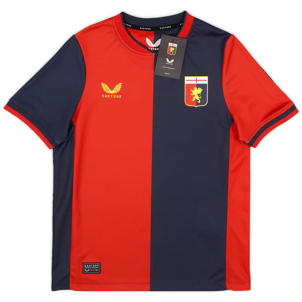 2022-23 Genoa Home Shirt (M.Kids)