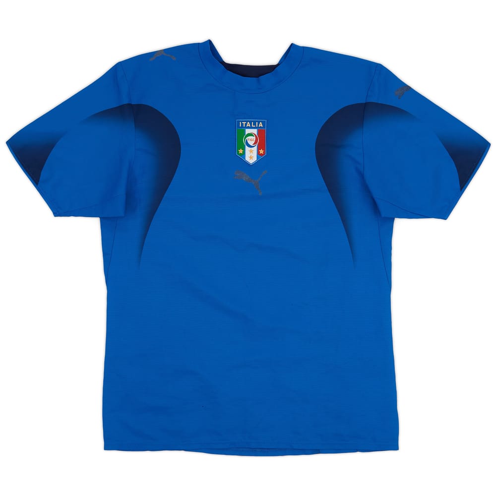 2006 Italy Home Shirt - 4/10 - (M)