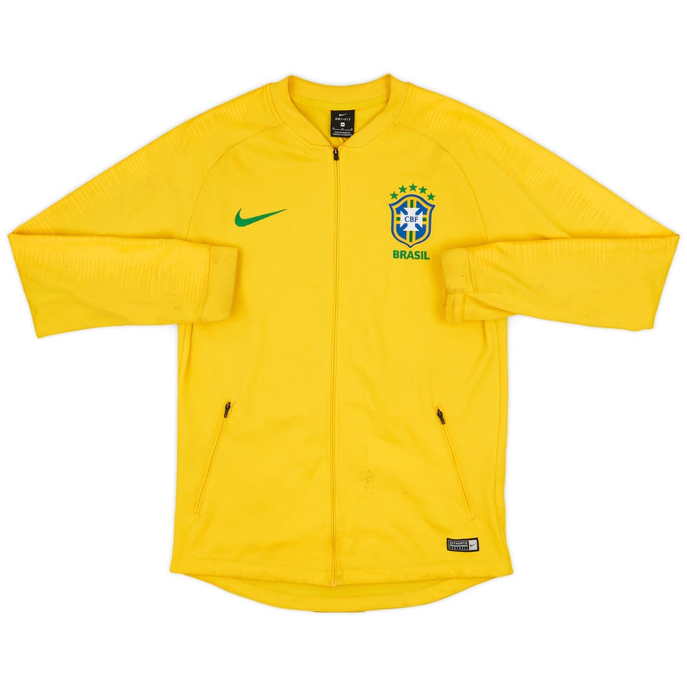2018-19 Brazil Nike Track Jacket - 5/10 - (M)