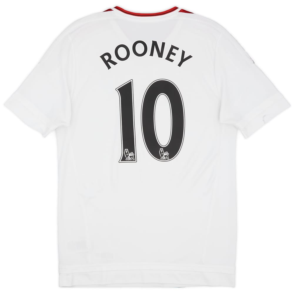 2015-16 Manchester United Player Issue Away Shirt Rooney #10 - 7/10 - (M/L)