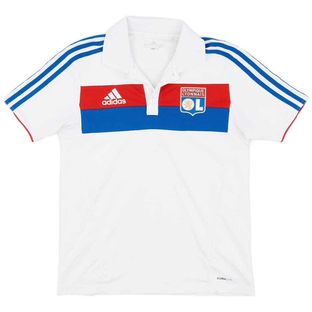 2011-12 Lyon adidas Polo Shirt - 5/10 - (S)