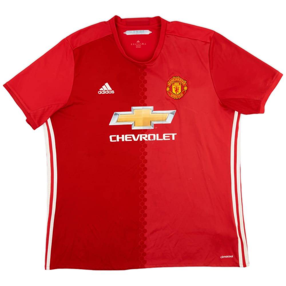 2016-17 Manchester United Home Shirt - 5/10 - (XXL)