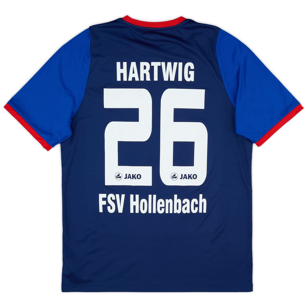 2017-18 FSV Hollenbach Home Shirt Hartwig #26 - 7/10 - (S)