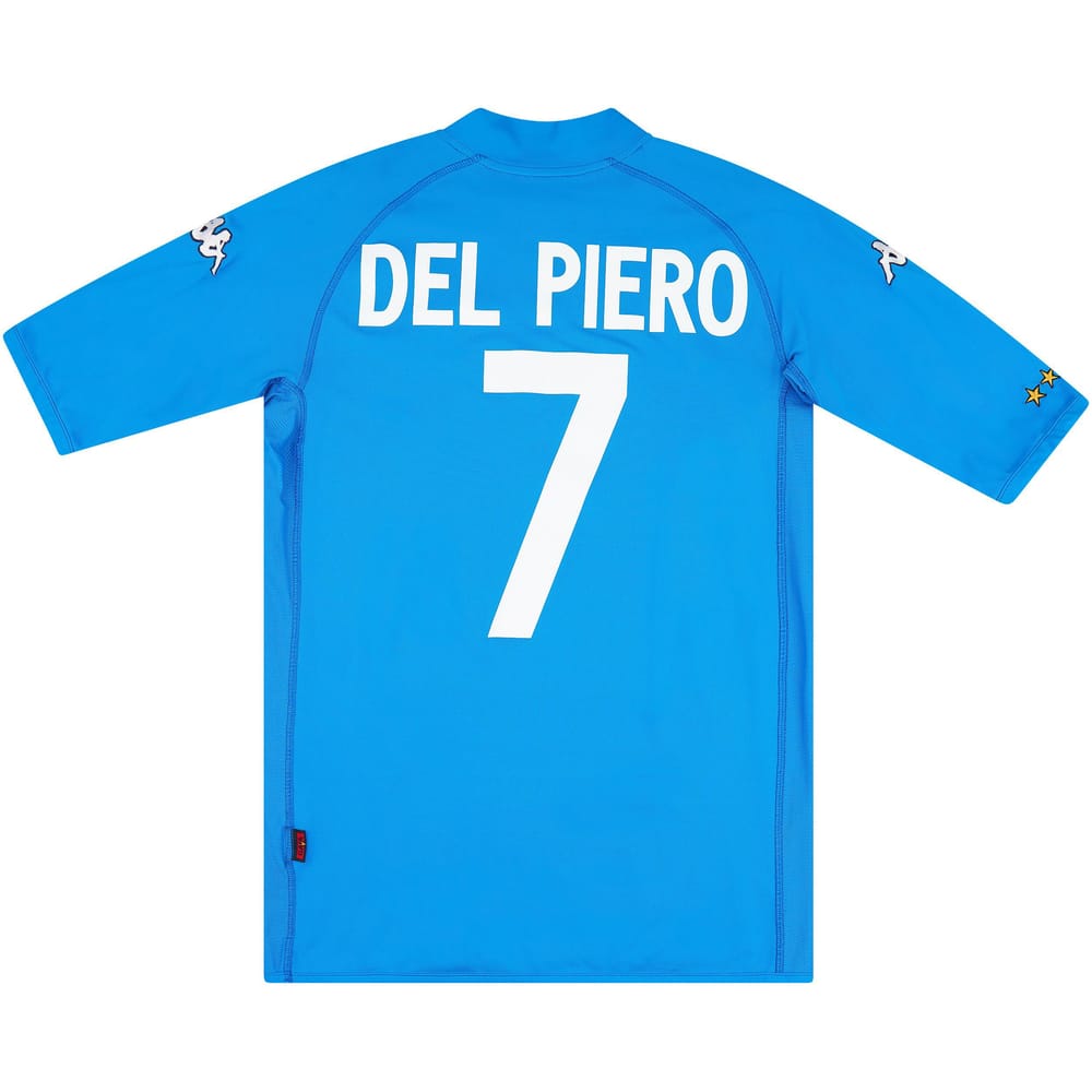 2002 Italy Home Shirt Del Piero #7 - 8/10 - (S)