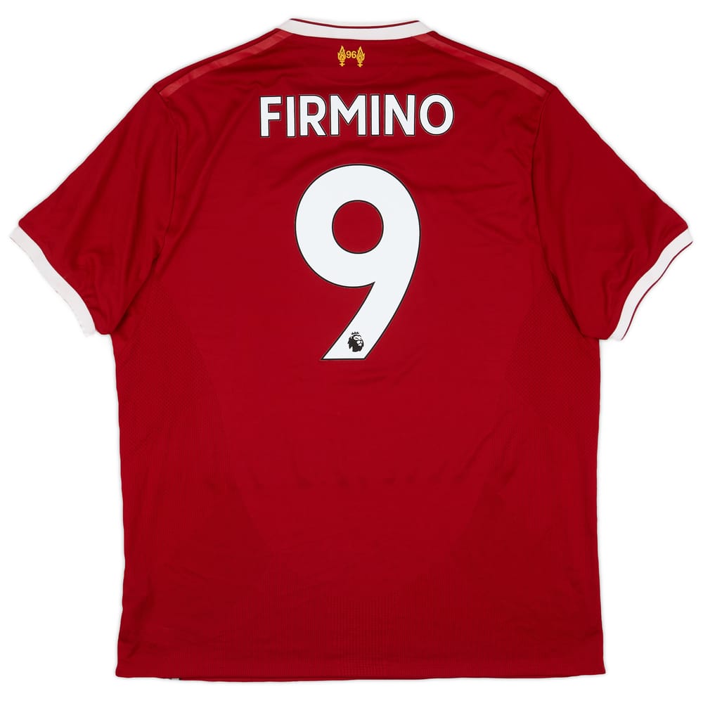 2017-18 Liverpool 125 Years Home Shirt Firmino #9 - 8/10 - (XL)