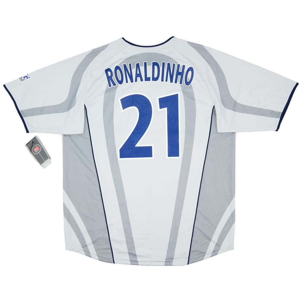 2001-02 Paris Saint-Germain Away Shirt Ronaldinho #21 (XL)
