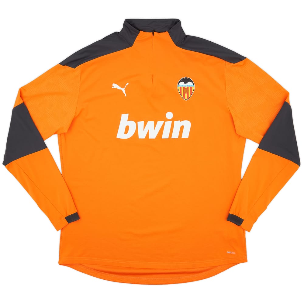 2020-21 Valencia Puma 1/4 Zip Drill Top - 8/10 - (XXL)