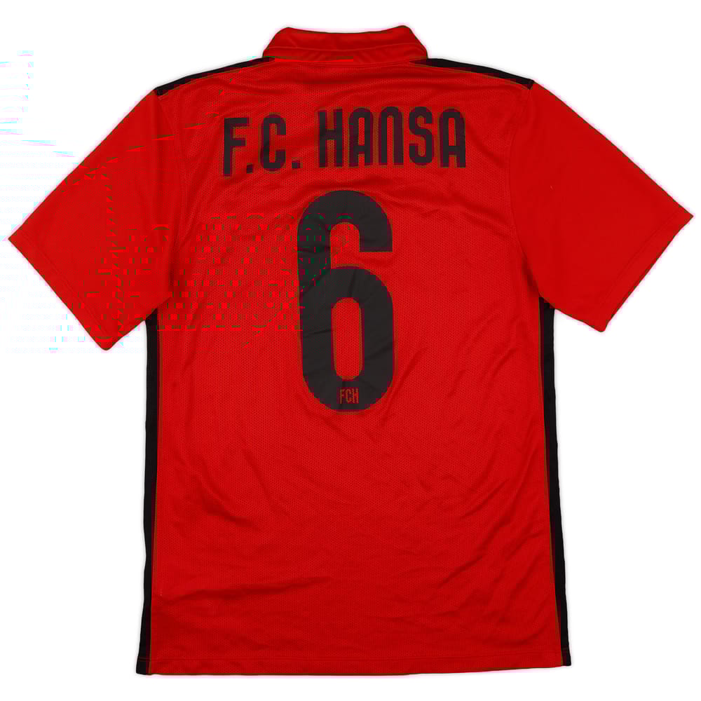 2015-16 Hansa Rostock Third Shirt #6 - 8/10 - (S)