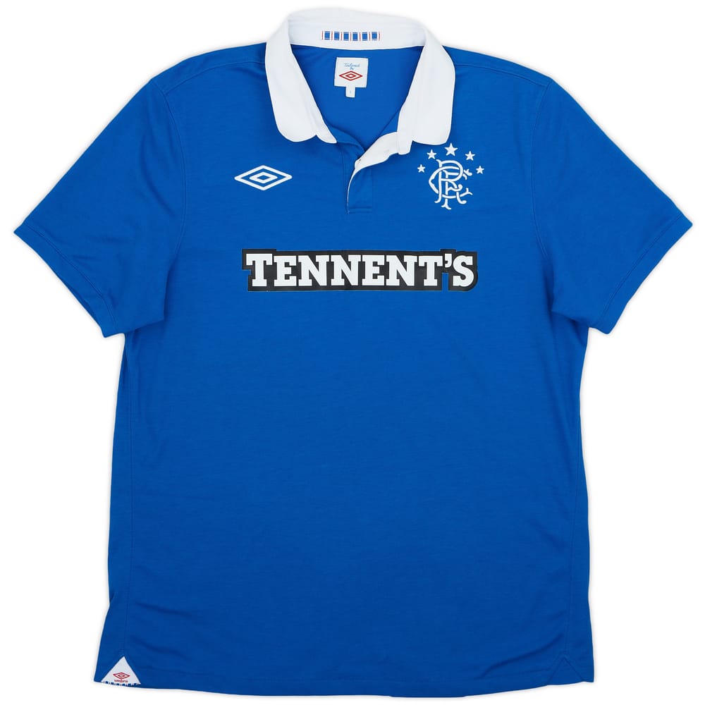2010-11 Rangers Home Shirt - 8/10 - (L)