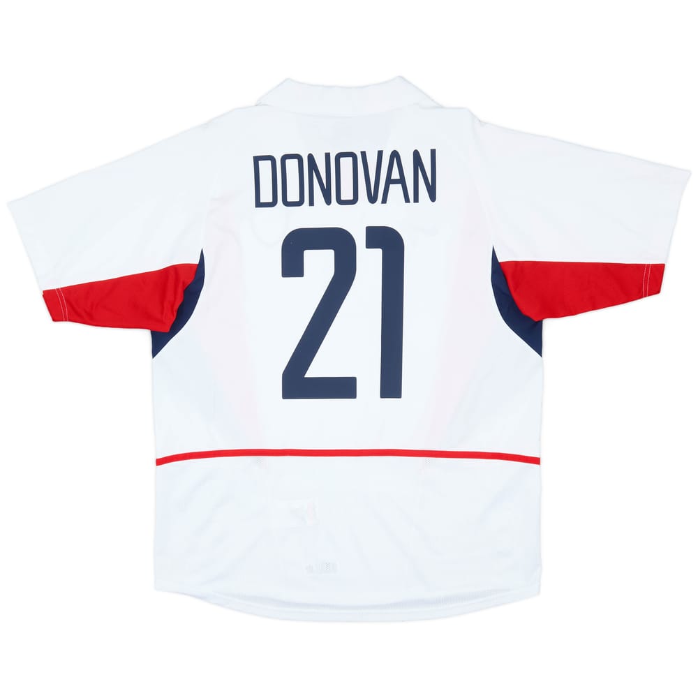 2002-03 USA Home Shirt Donovan #21 - 10/10 - (L)