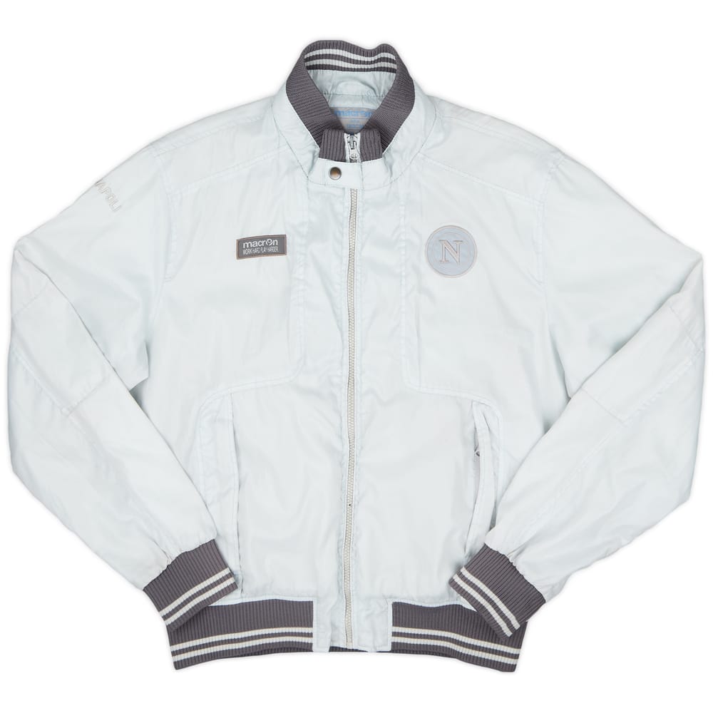 2011-12 Napoli Macron Track Jacket - 7/10 - (L)