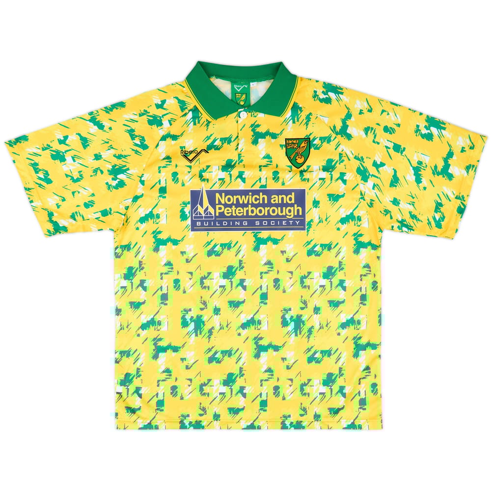 1992-94 Norwich Ribero Reissue Home Shirt