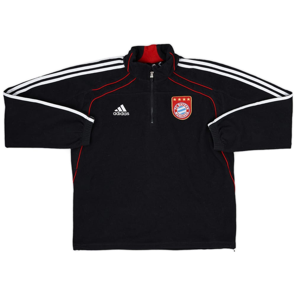 2010-11 Bayern Munich adidas 1/4 Zip Fleece Top - 8/10 - (L/XL)