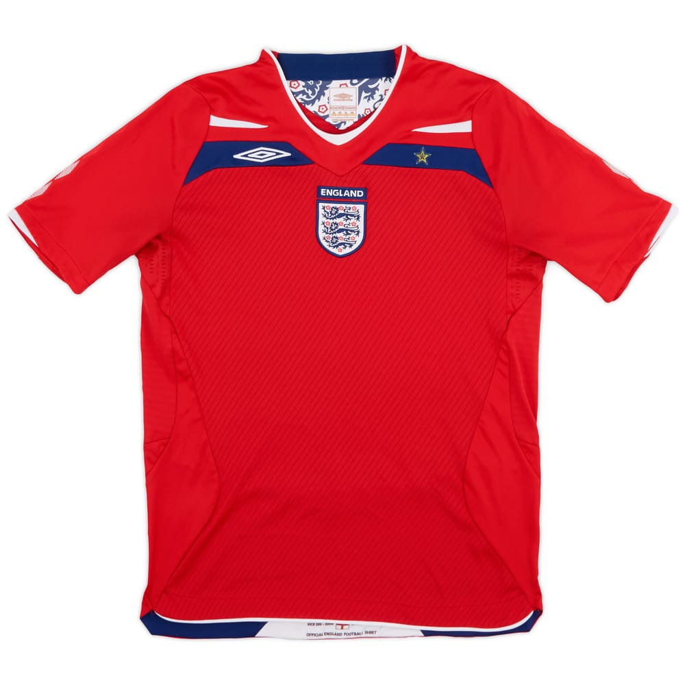 2008-10 England Away Shirt - 8/10 - (L.Boys)