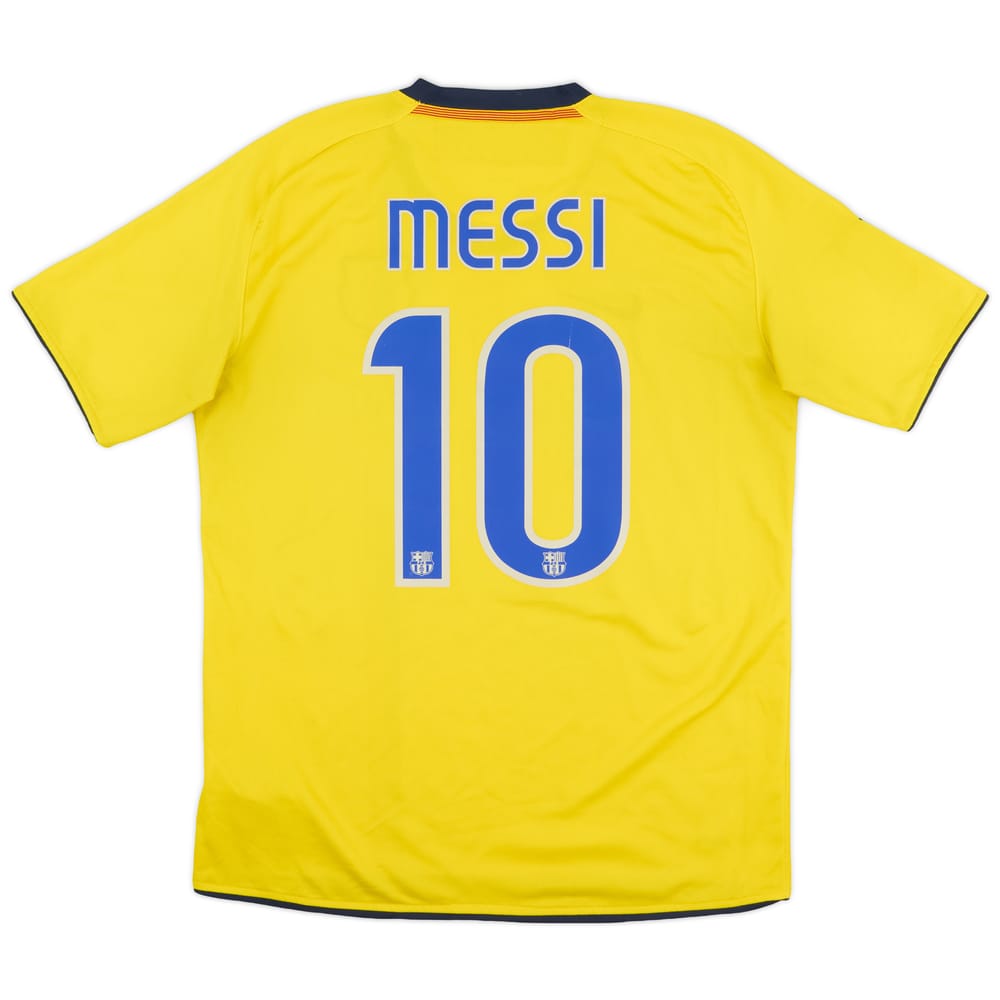 2008-10 Barcelona Away Shirt Messi #10 - 6/10 - (M)