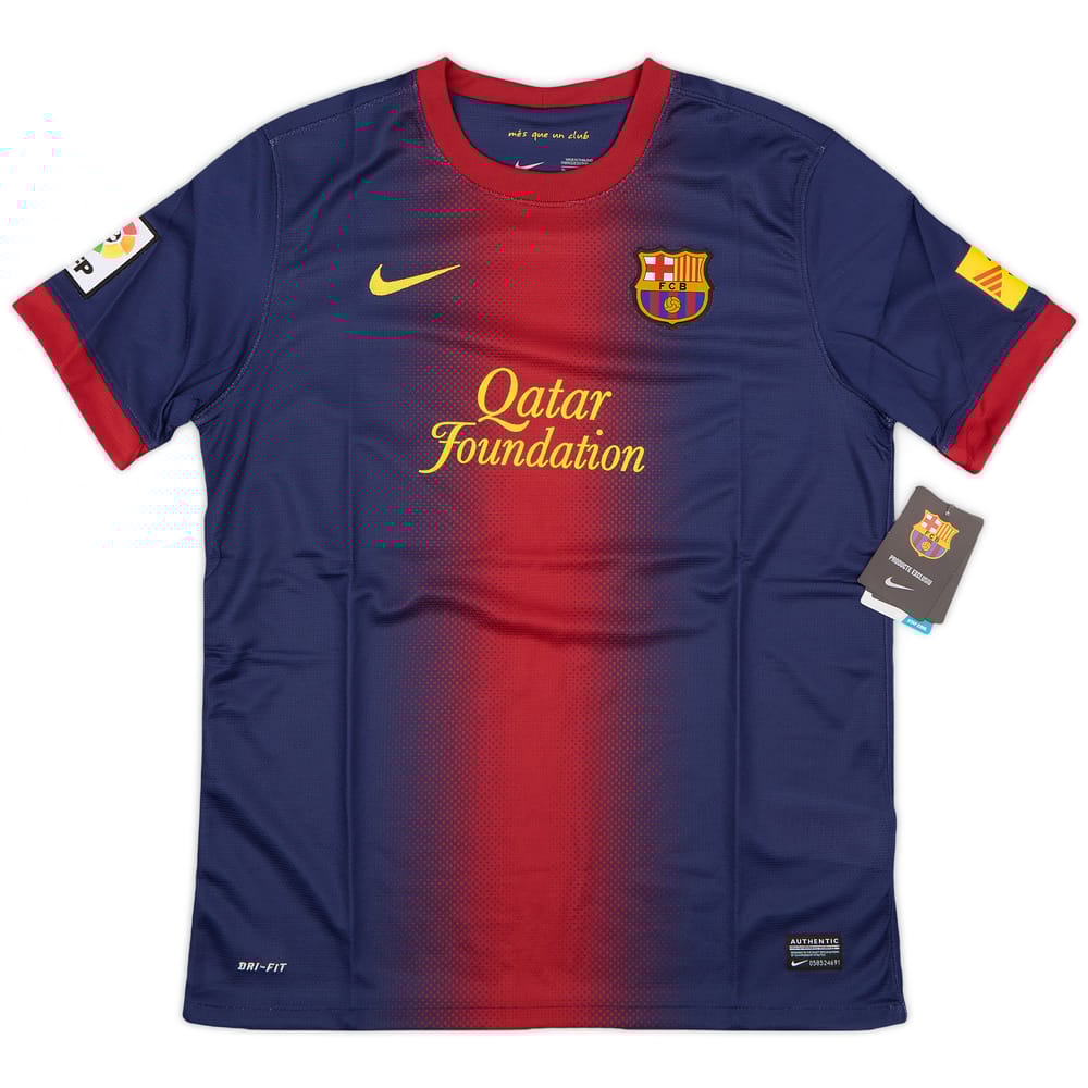 2012-13 Barcelona Home Shirt (XL.Boys)