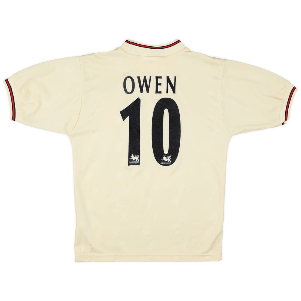 1996-97 Liverpool Away Shirt Owen #10 - 7/10 - (S)