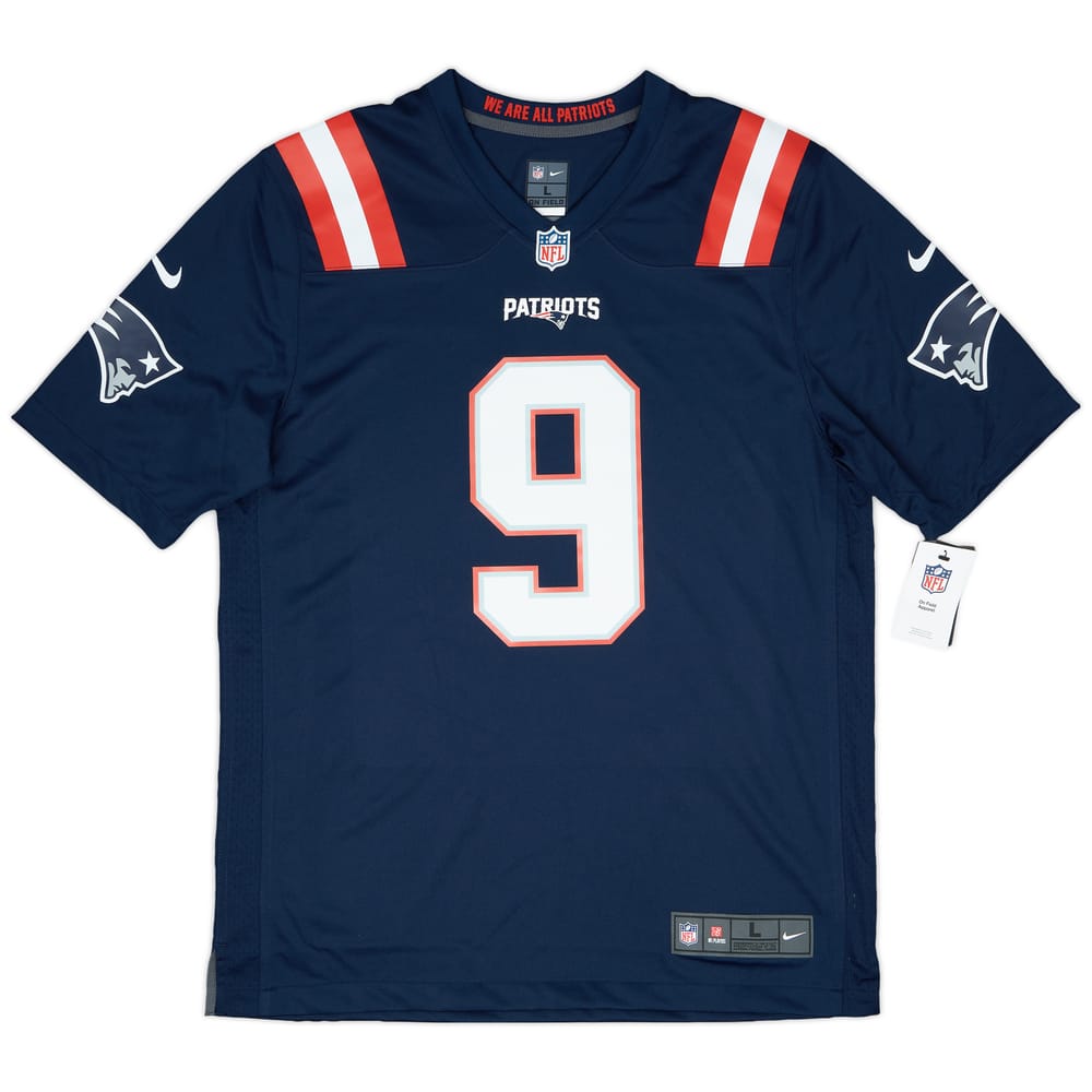 2021-23 New England Patriots Judon #9 Nike Game Home Jersey (L)