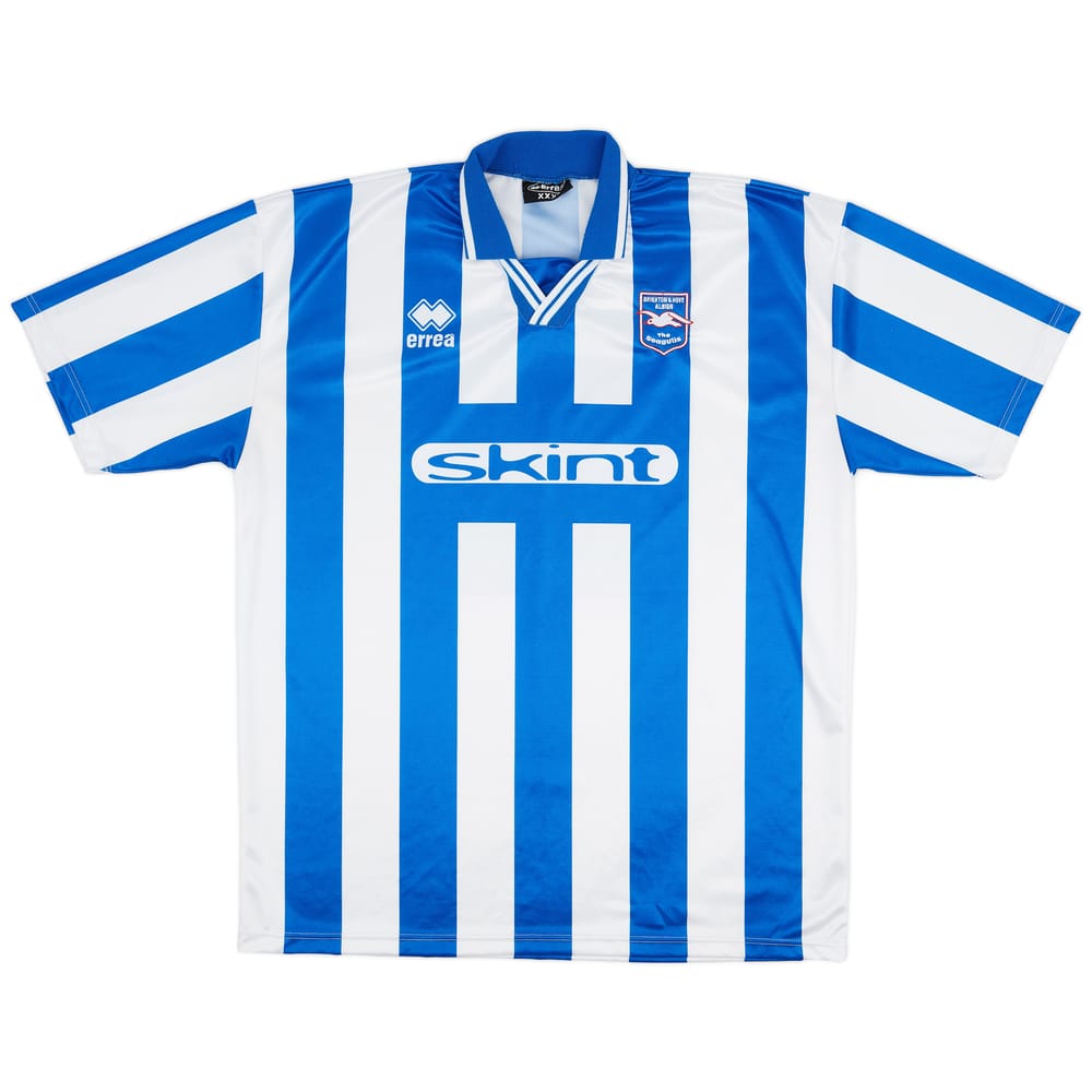 1999-00 Brighton Home Shirt - 9/10 - (3XL)