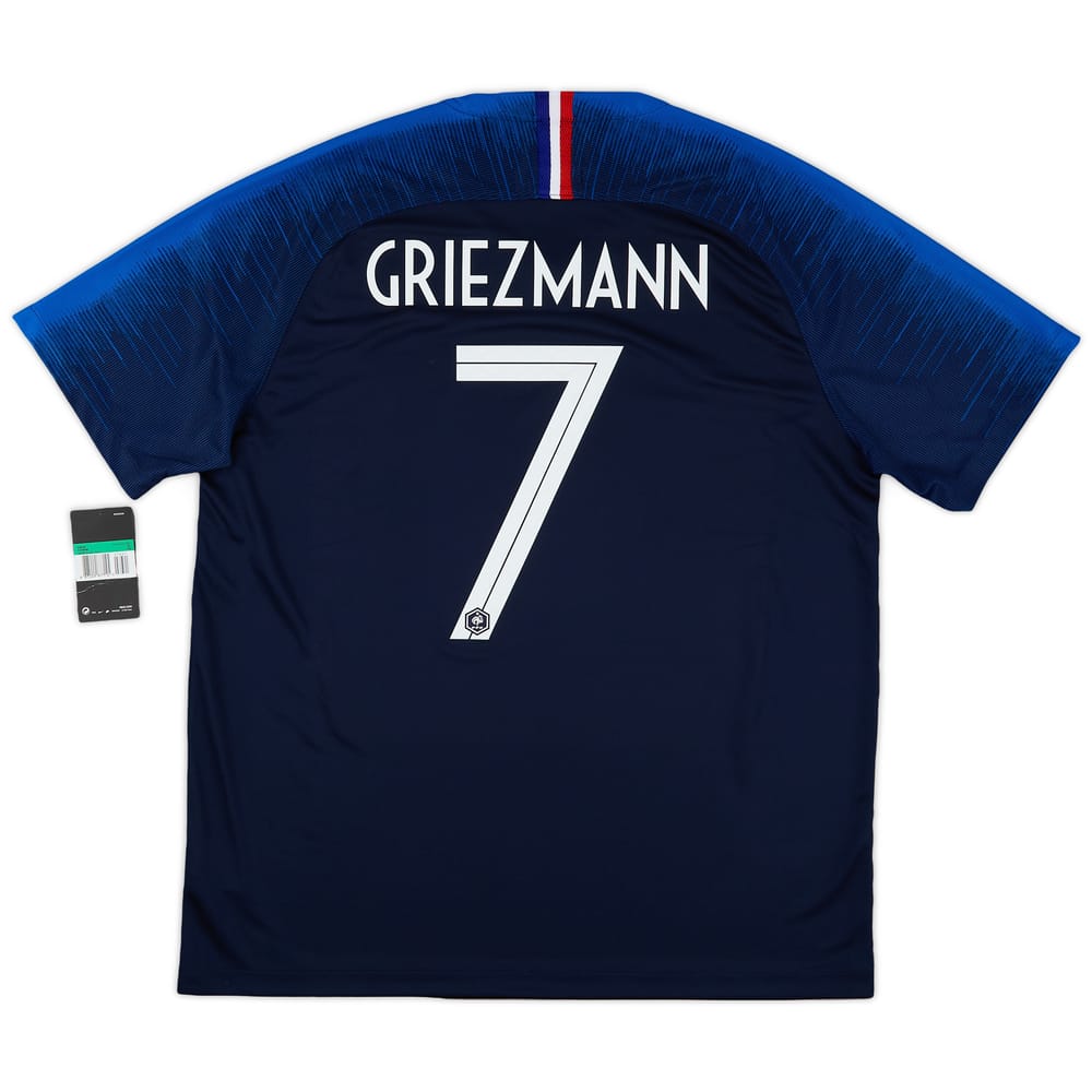 2018 France Home Shirt Griezmann #7 (XL)